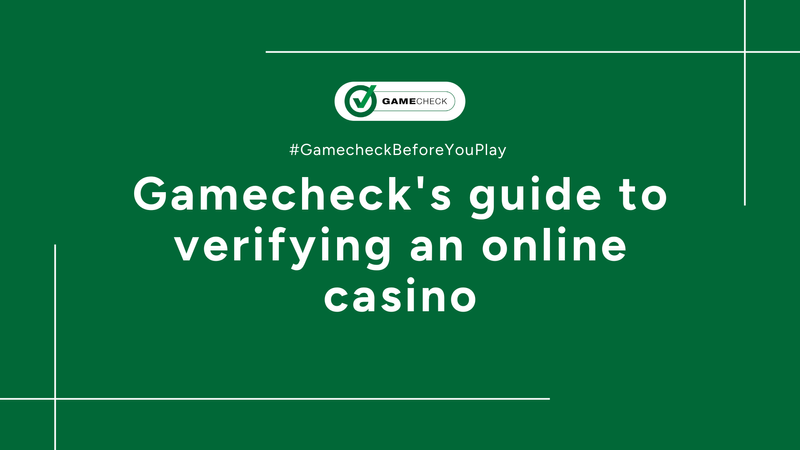 Guia da Gamecheck para verificar um cassino online